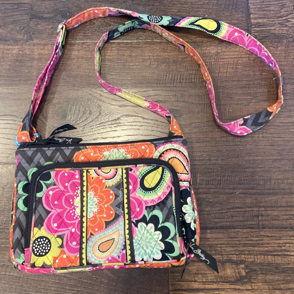 Vera Bradley Multicolor Floral Crossbody Bag